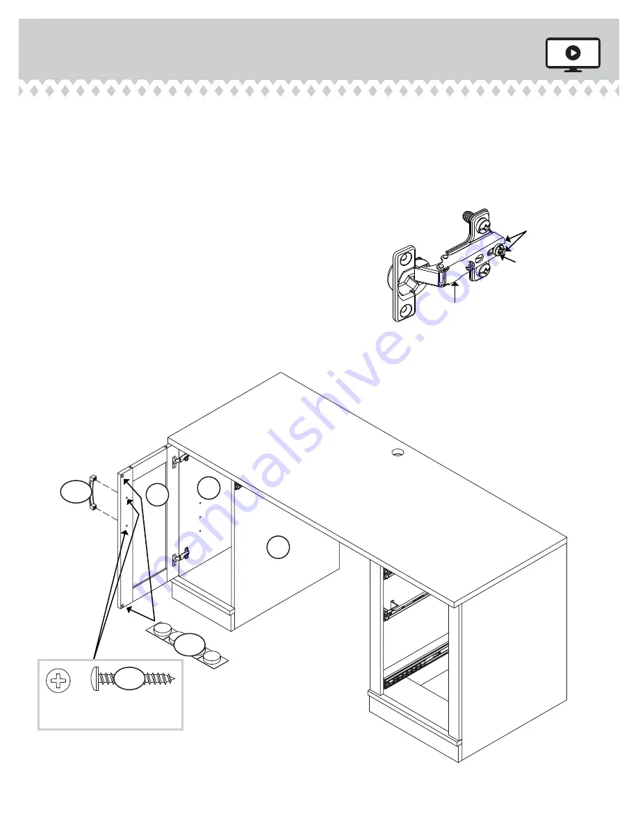 Sauder 408291 Скачать руководство пользователя страница 22