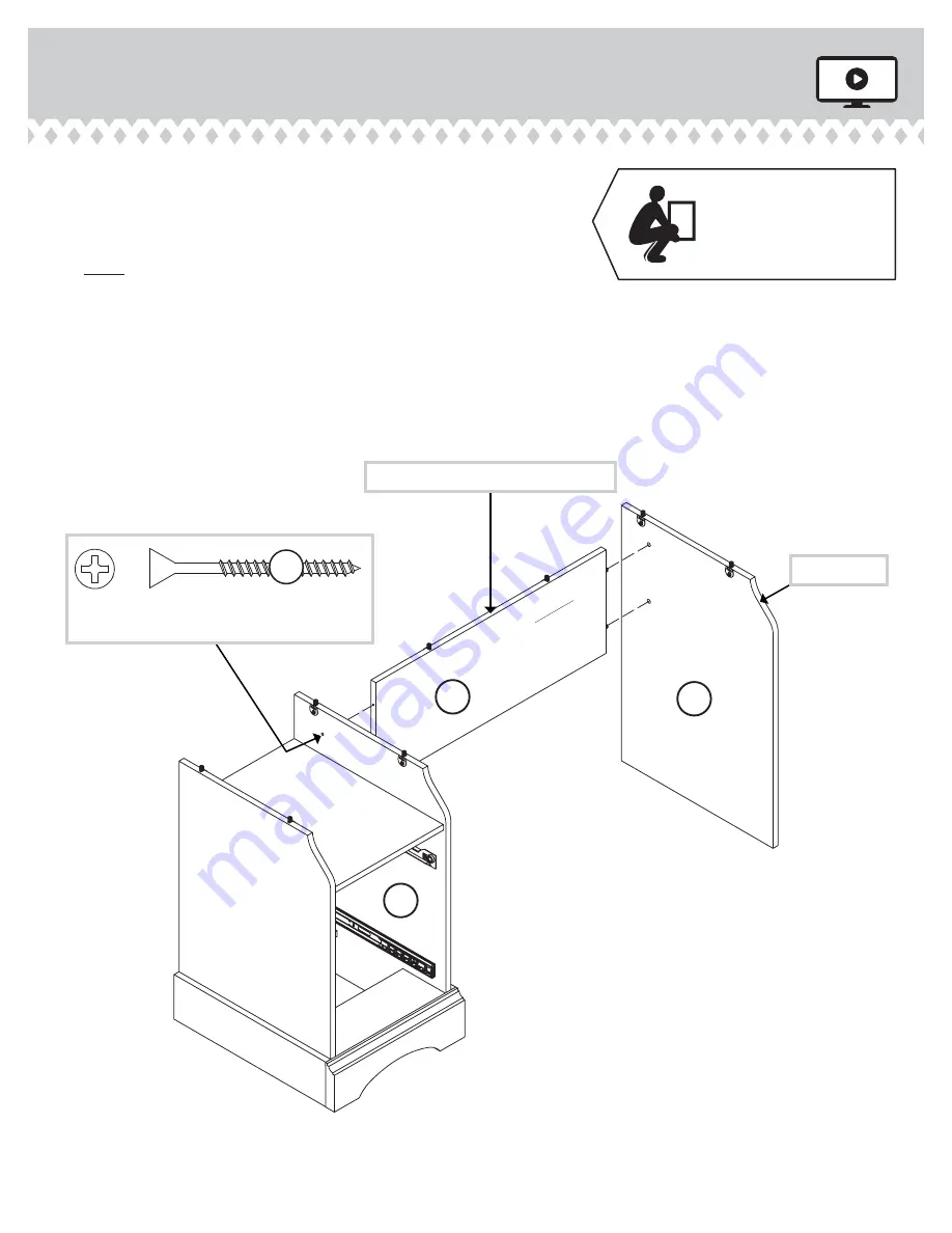 Sauder 408761 Скачать руководство пользователя страница 12