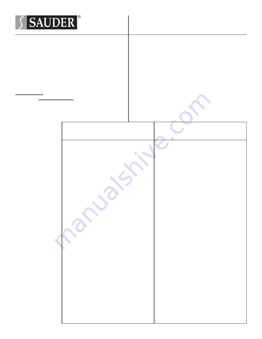 Sauder 410375 Скачать руководство пользователя страница 21