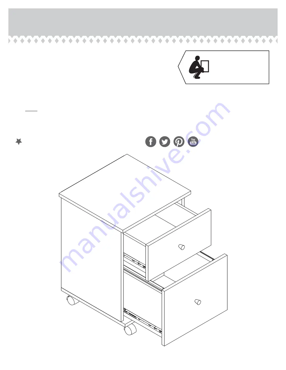 Sauder 410637 Скачать руководство пользователя страница 14