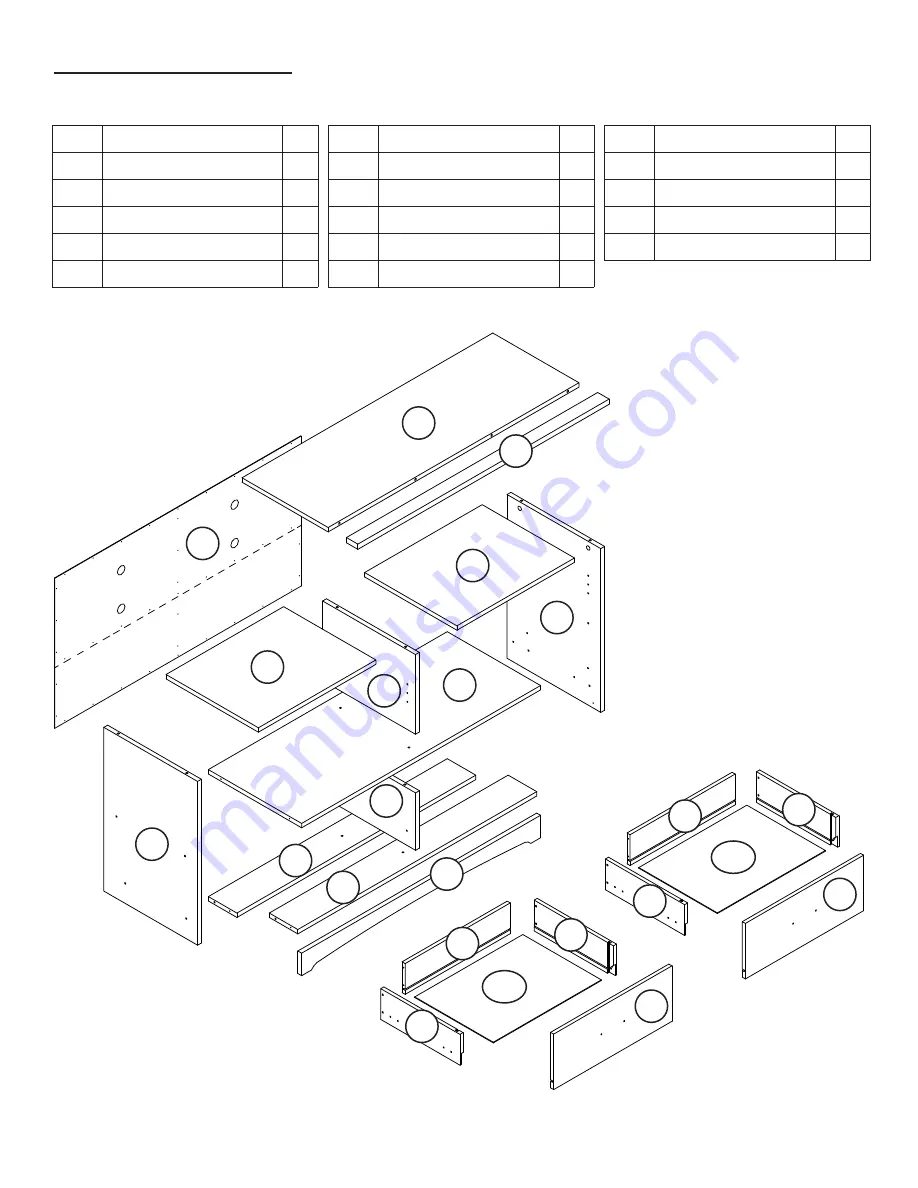 Sauder 413045 Скачать руководство пользователя страница 3