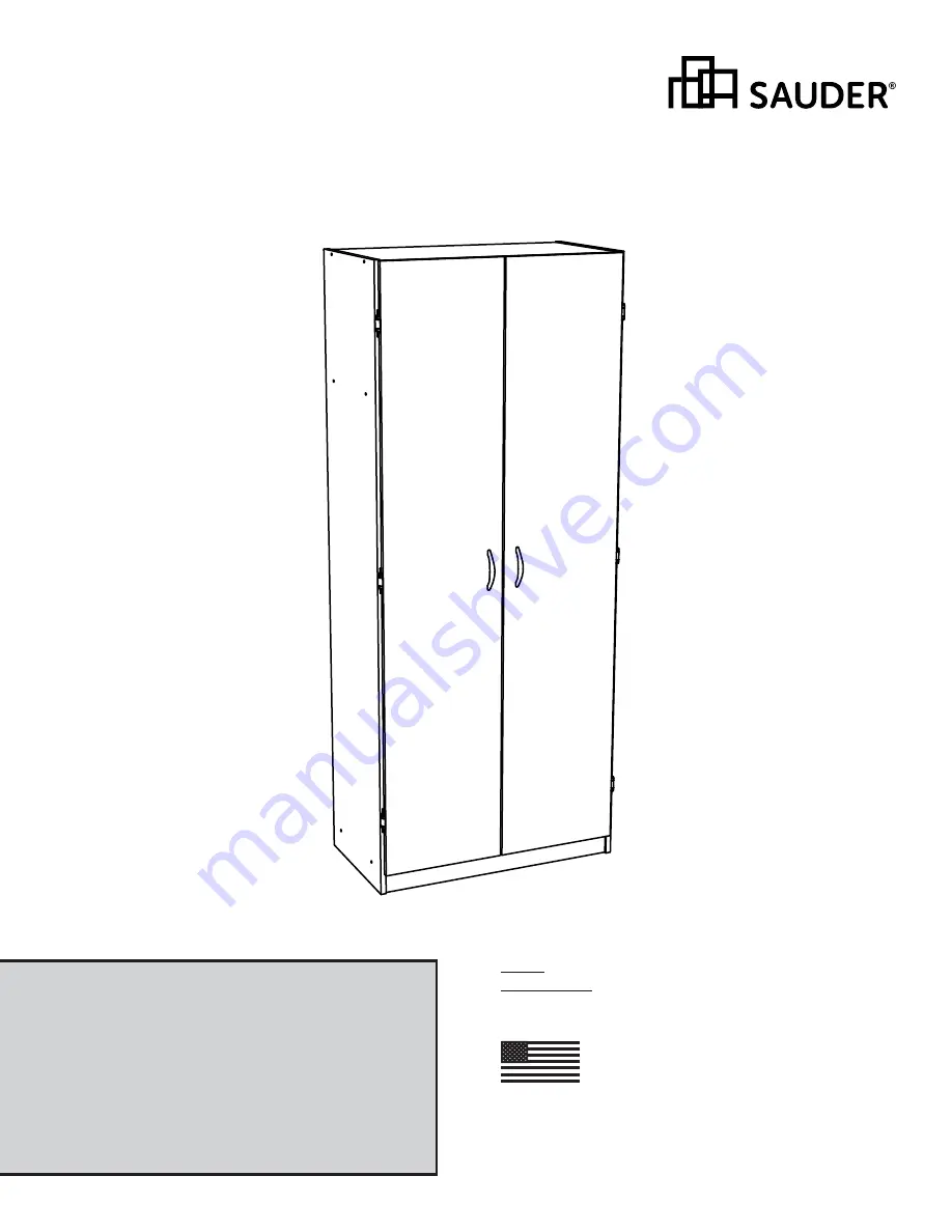 Sauder 413678 Скачать руководство пользователя страница 1