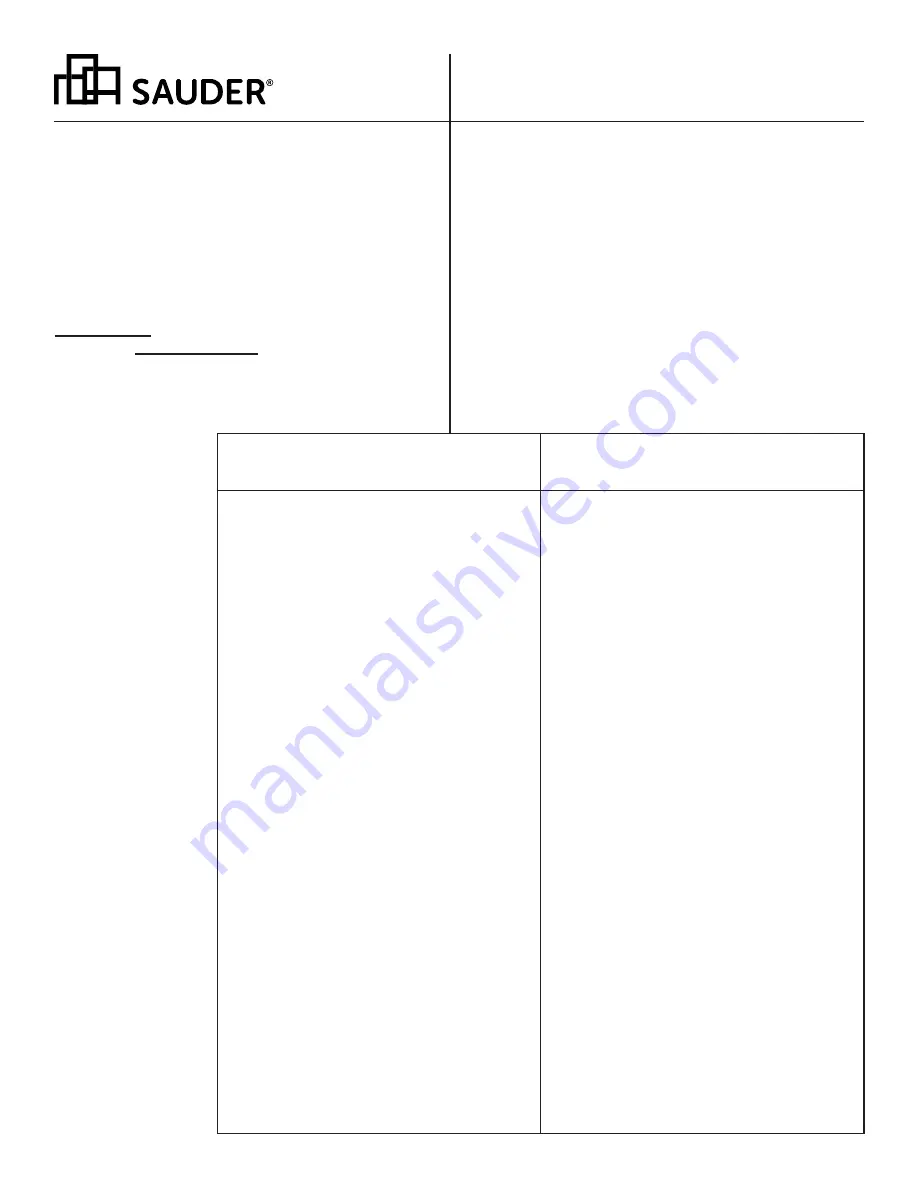 Sauder 413678 Скачать руководство пользователя страница 13