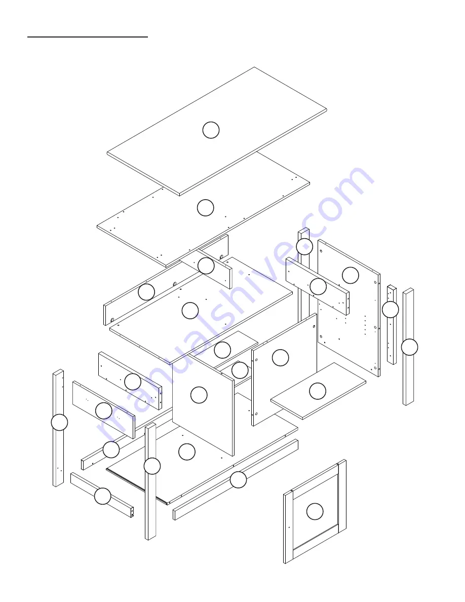 Sauder 414405 Скачать руководство пользователя страница 3