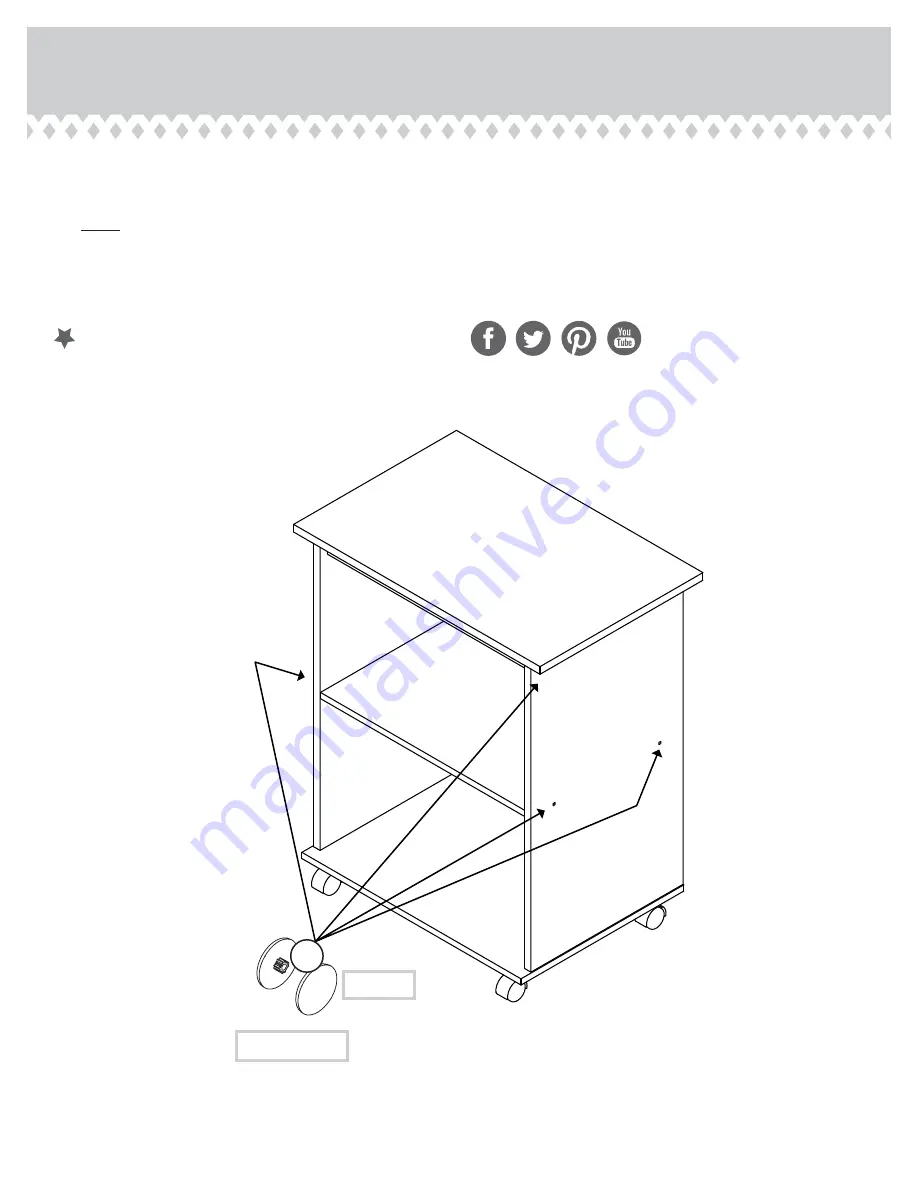 Sauder 415700 Скачать руководство пользователя страница 9