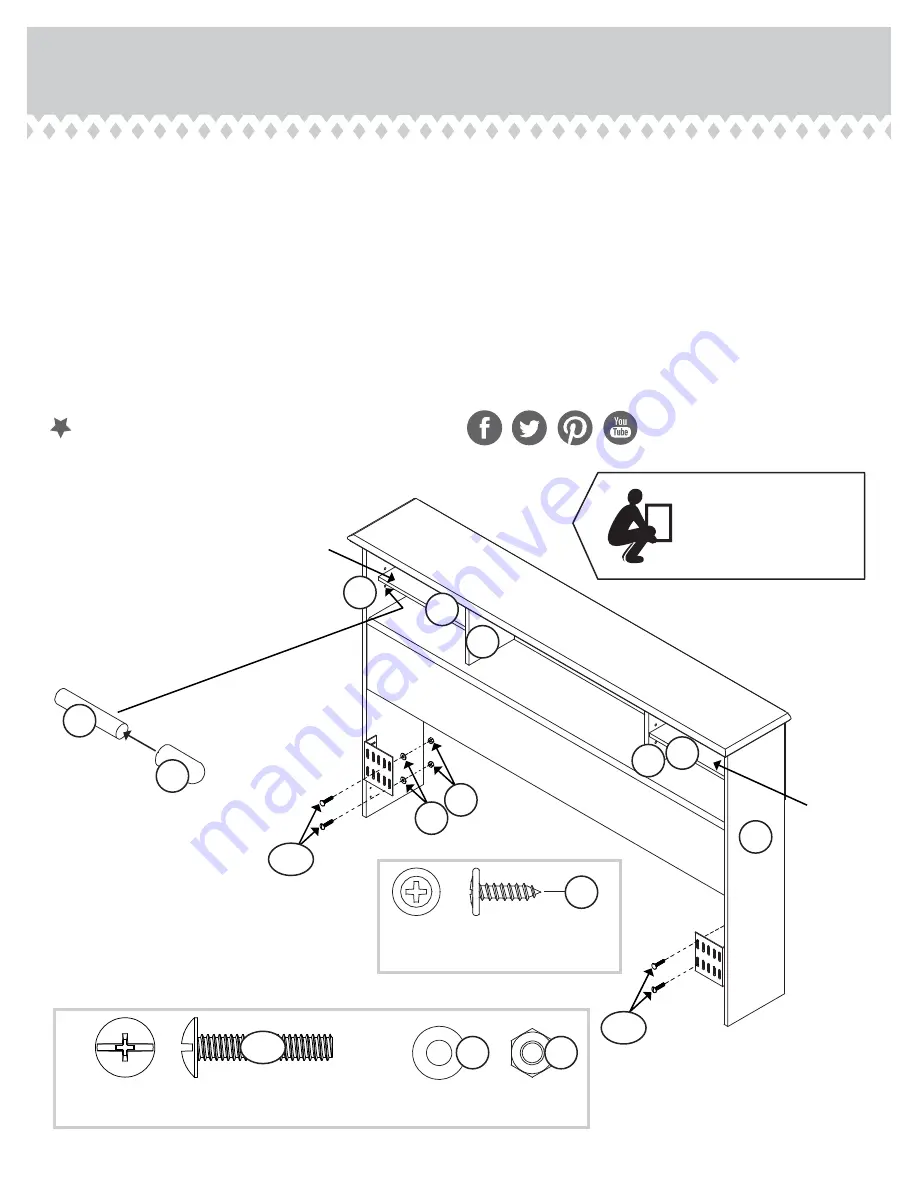 Sauder 418630 User Manual Download Page 14