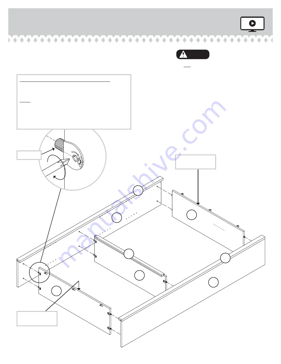 Sauder 419200 Assembly Instructions Manual Download Page 9