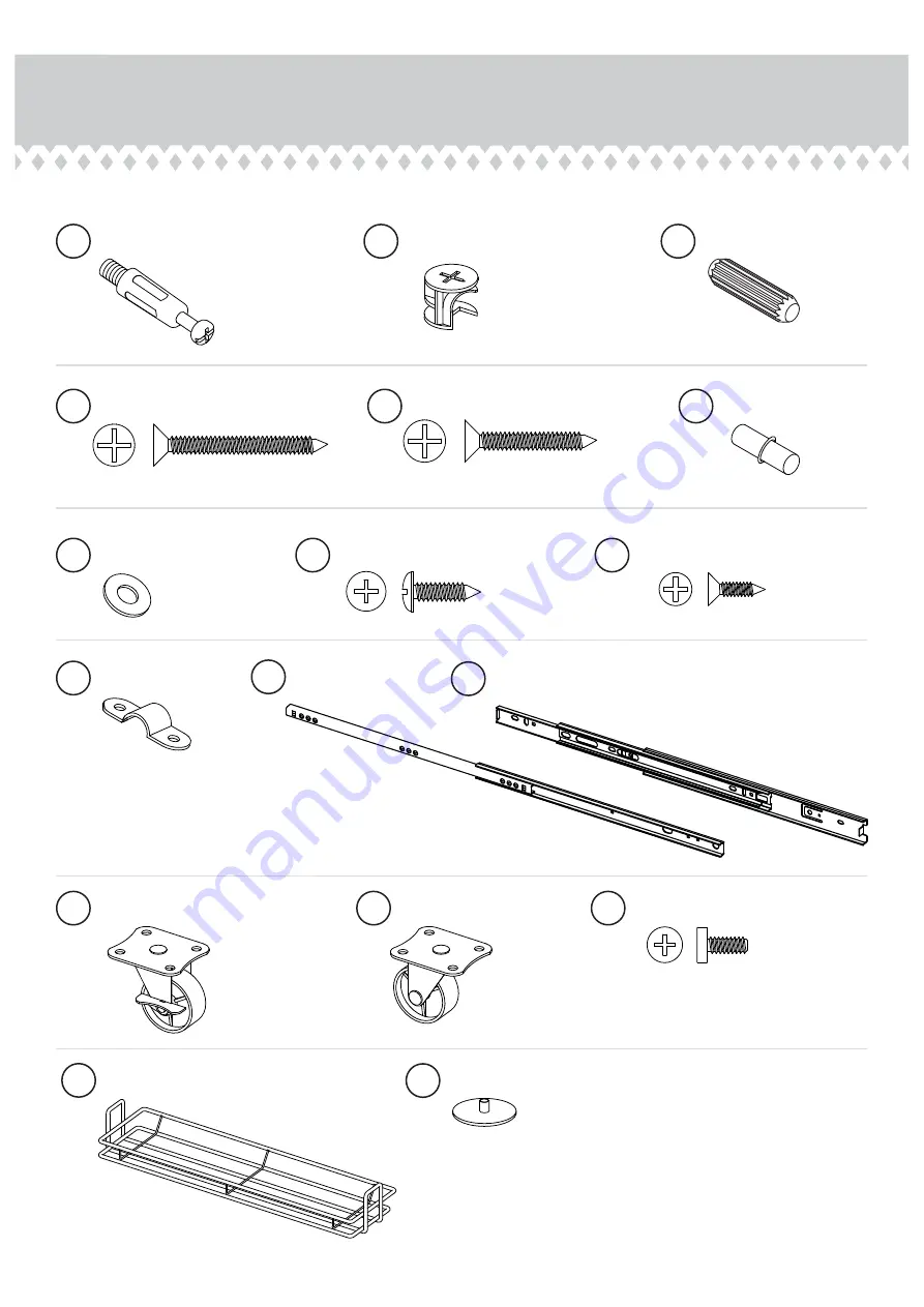 Sauder Craft Pro 417047 Instruction Booklet Download Page 4