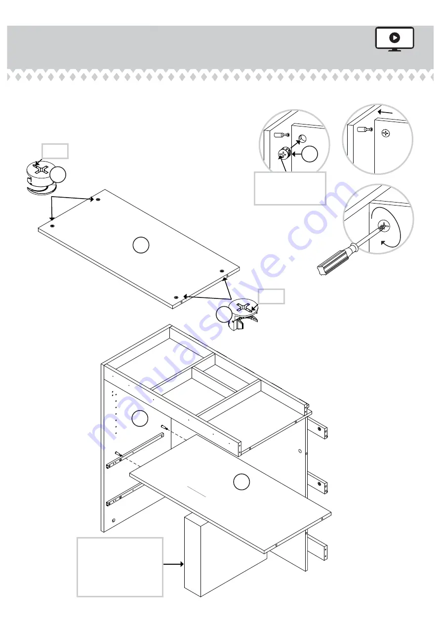 Sauder Craft Pro 417047 Instruction Booklet Download Page 14