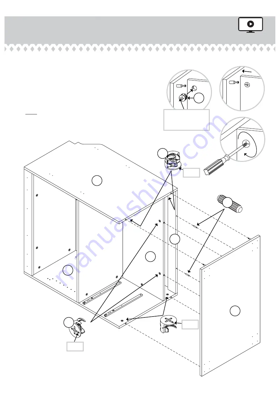 Sauder Craft Pro 417047 Instruction Booklet Download Page 16