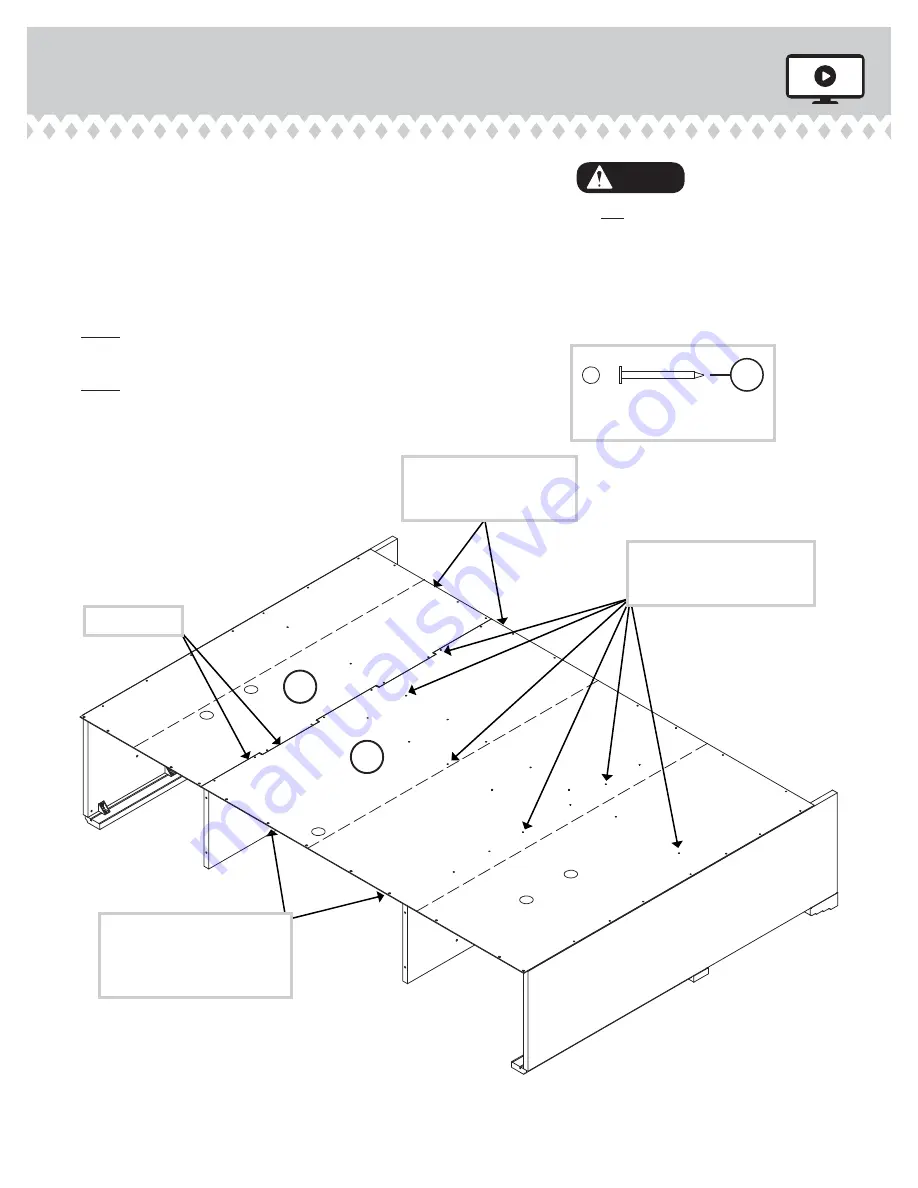 Sauder Hutch 404975 Assembly Manual Download Page 12