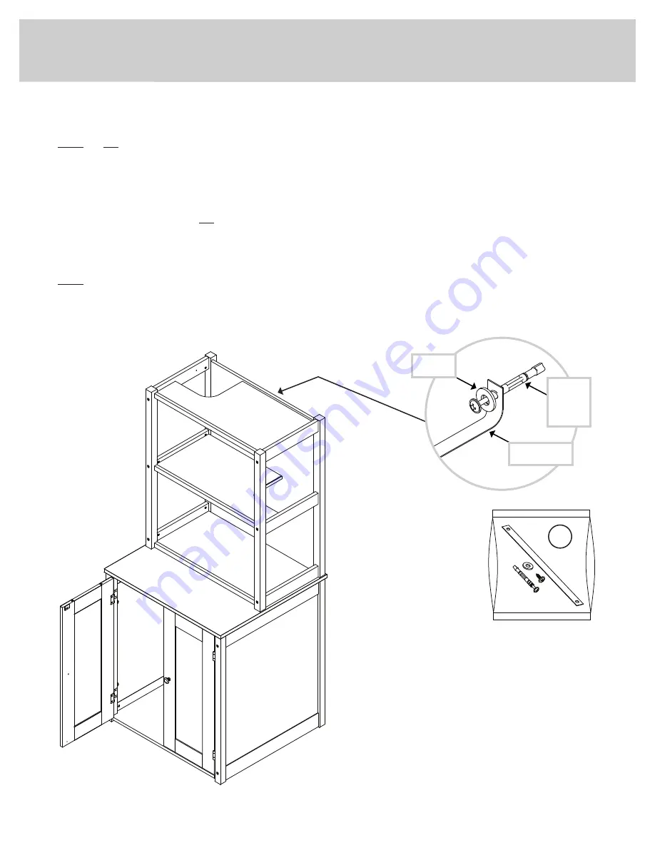 Sauder Litter Box Hutch Manual Download Page 26