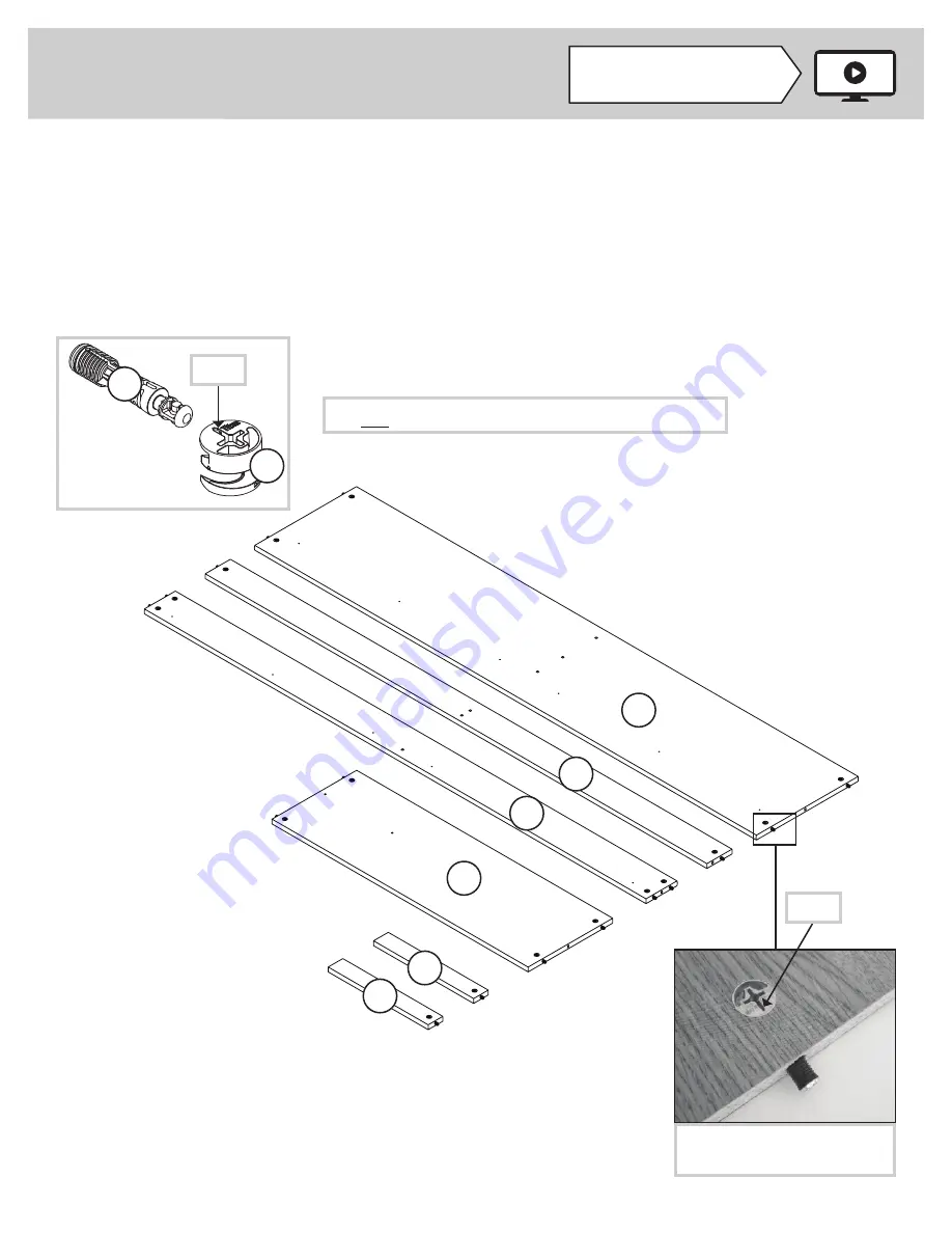 Sauder Mates Bed 423003 Instruction Booklet Download Page 5