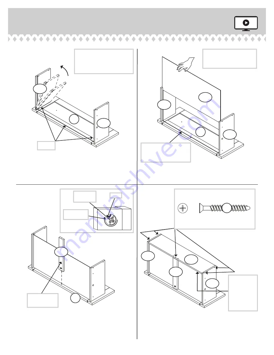 Sauder New Grange 420021 Manual Download Page 22