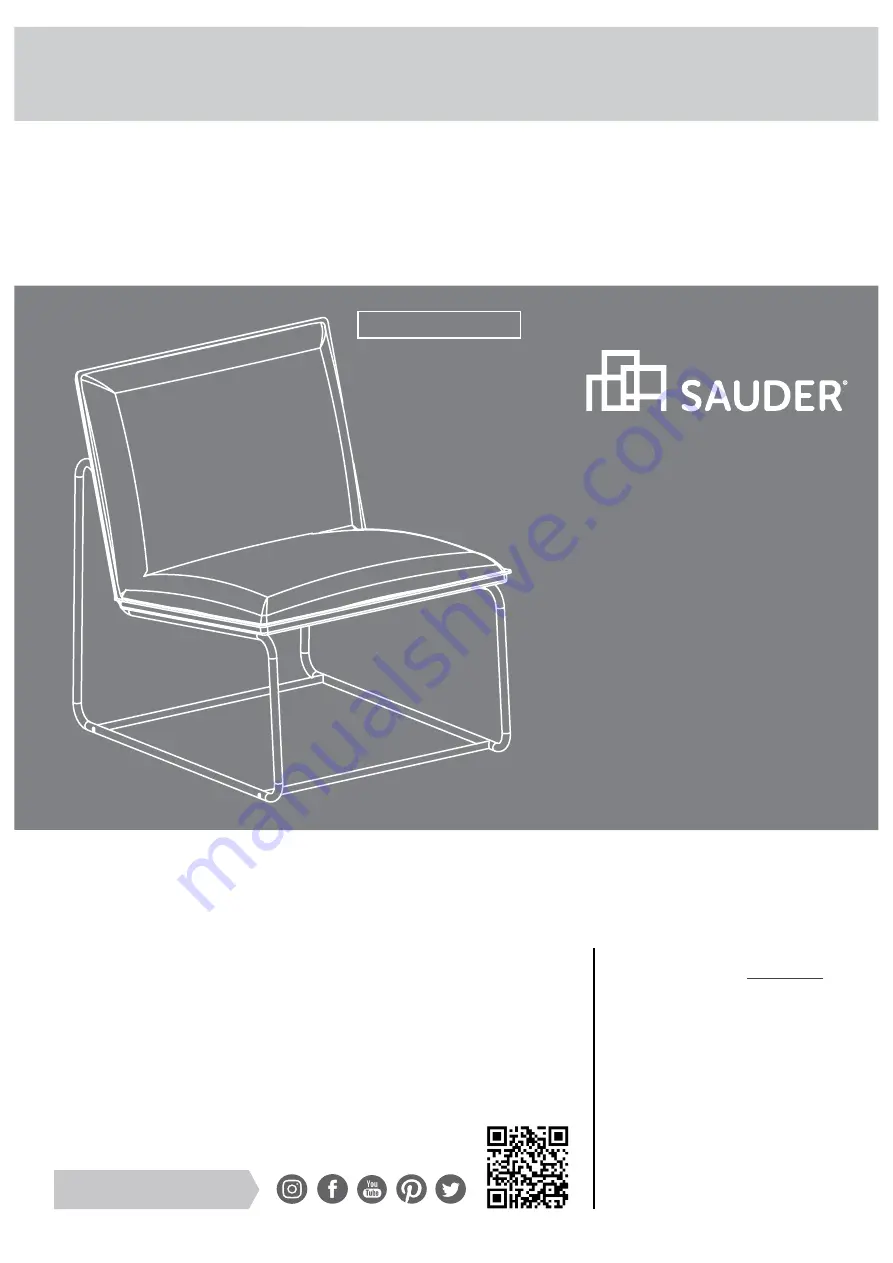 Sauder North Avenue 425190 Скачать руководство пользователя страница 1