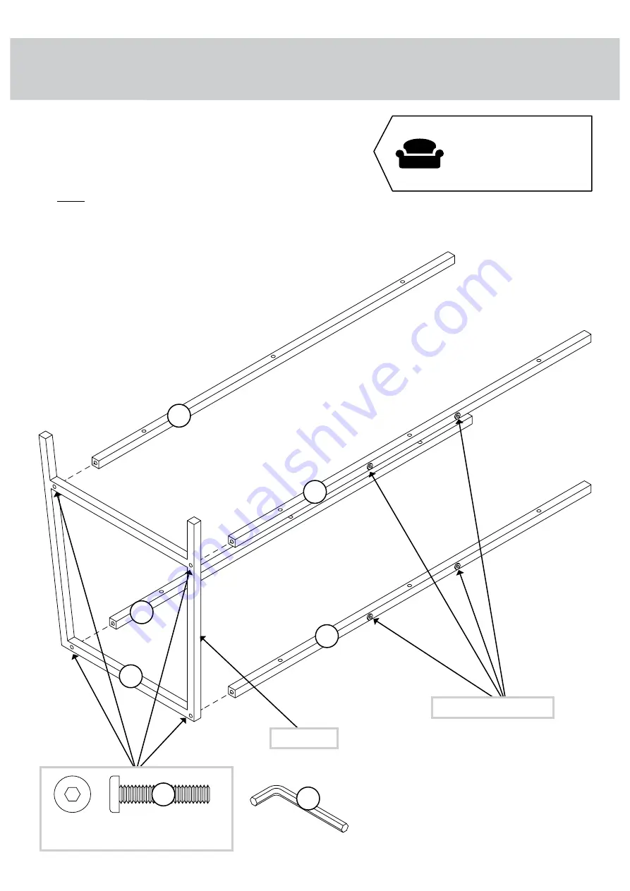 Sauder North Avenue 426016 Скачать руководство пользователя страница 5