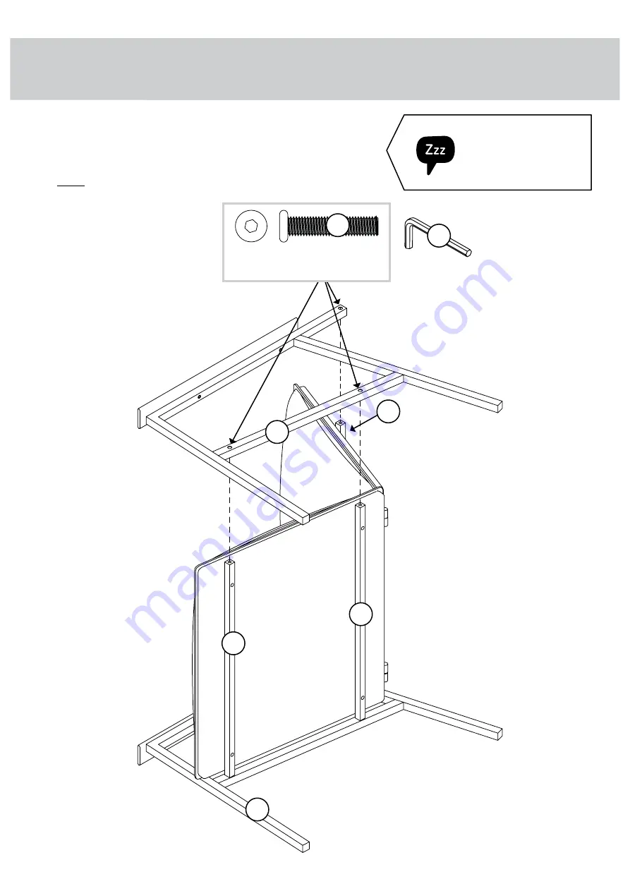 Sauder Nova Loft 425211 Manual Download Page 5