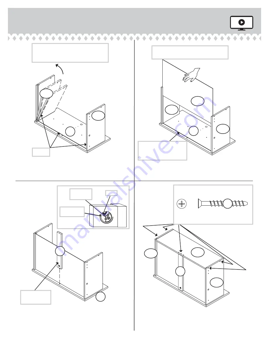 Sauder Office Port 408293 Manual Download Page 18