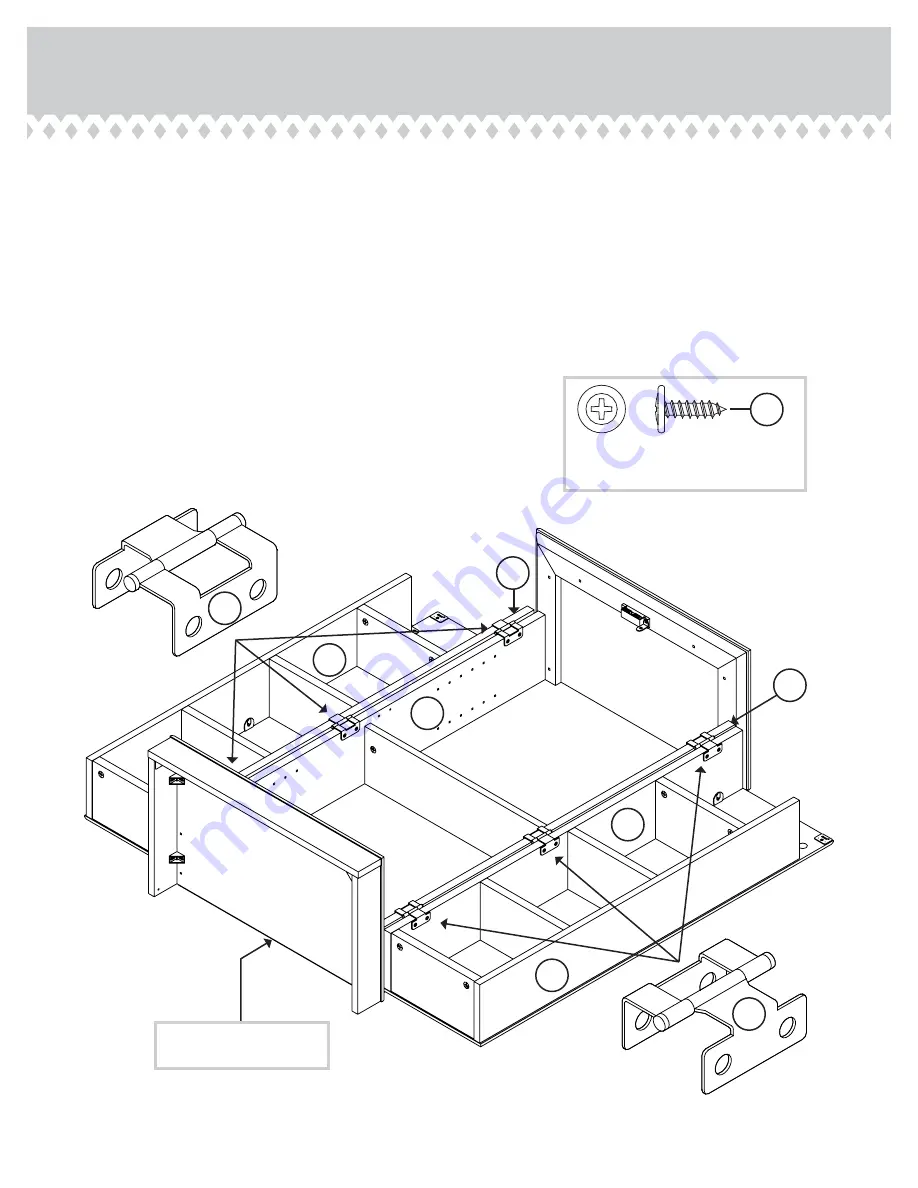 Sauder Orchard Hills 418651 Manual Download Page 17