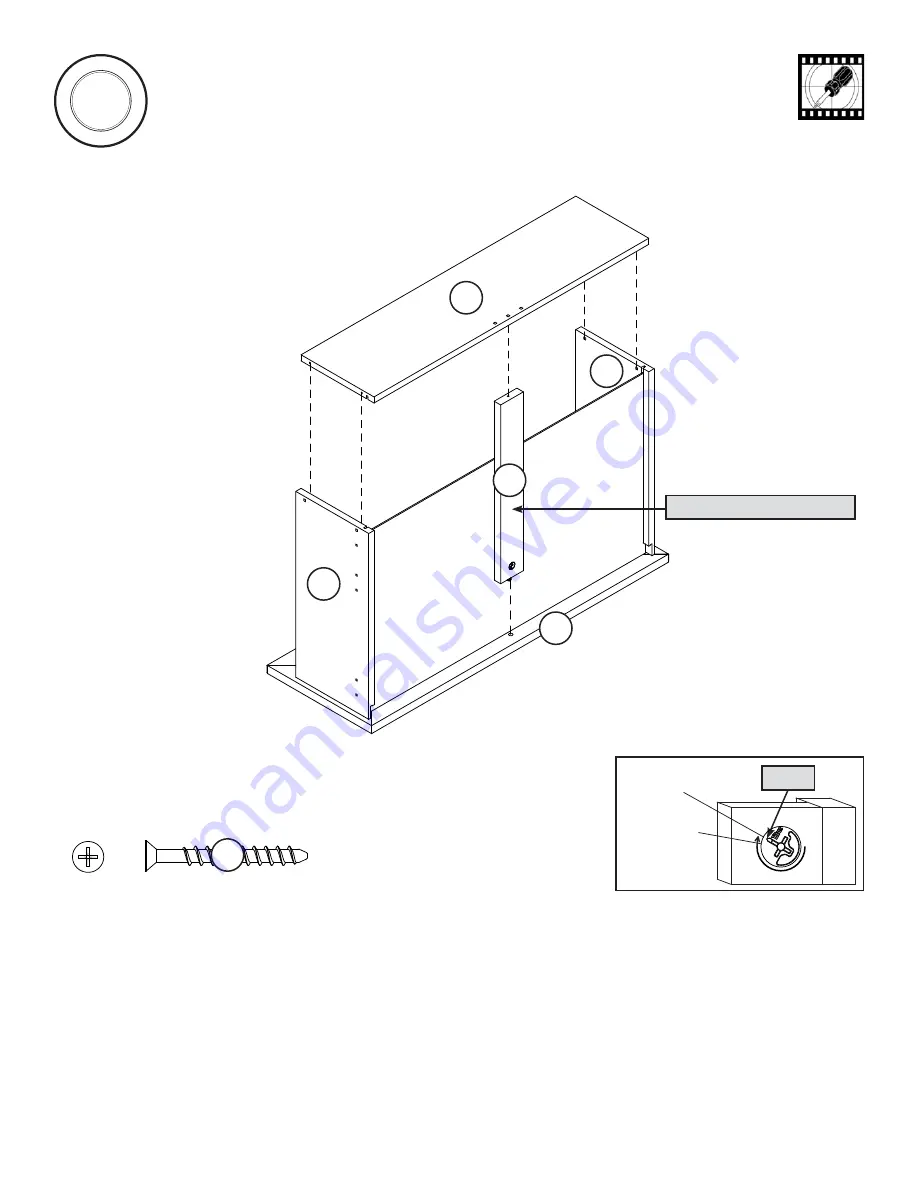 Sauder Palladia 413998 Manual Download Page 17