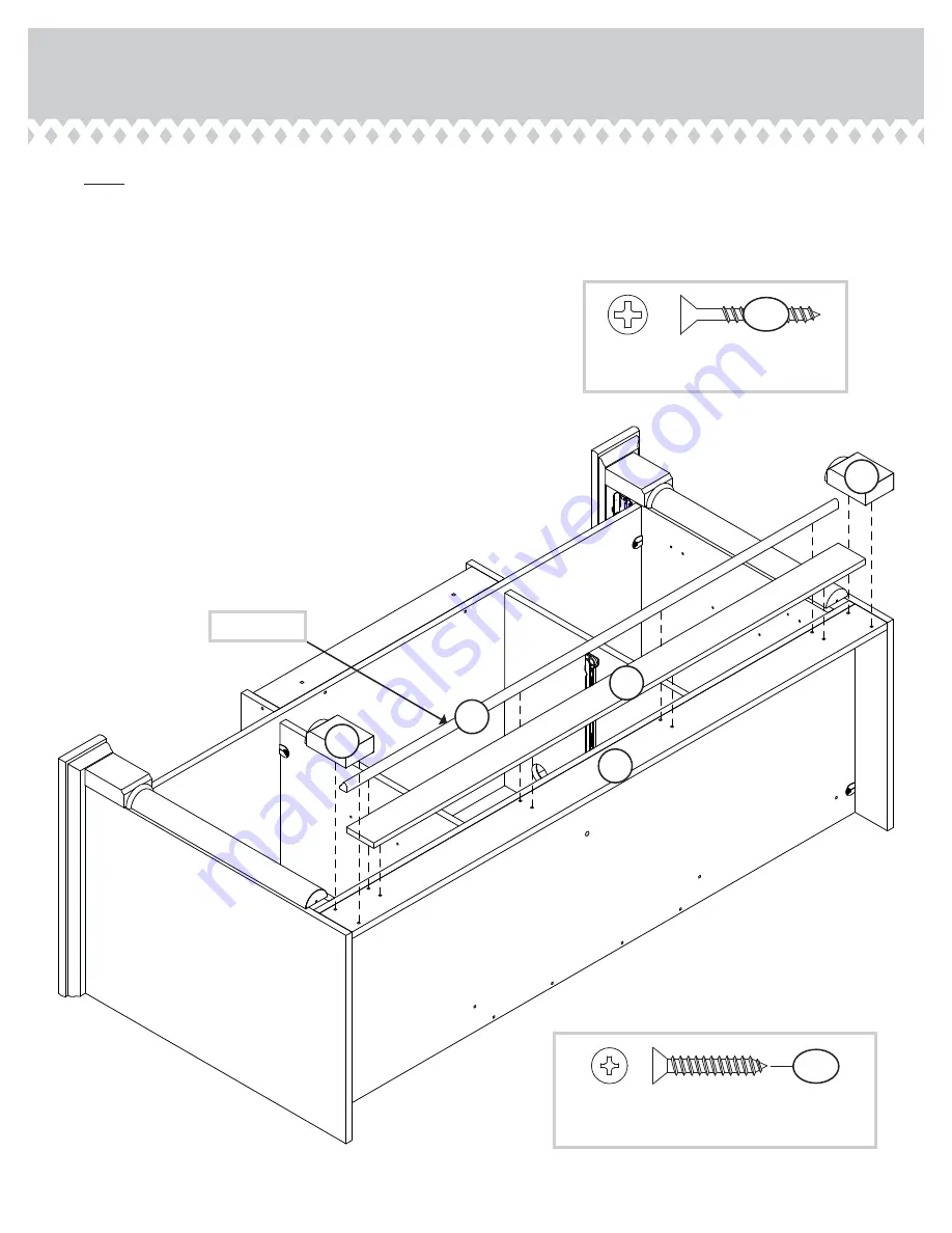 Sauder Palladia Collection Credenza 412079 Скачать руководство пользователя страница 23