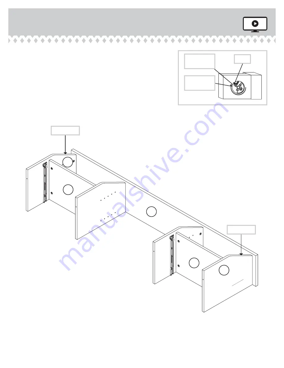 Sauder Shoal Creek 408750 Manual Download Page 9