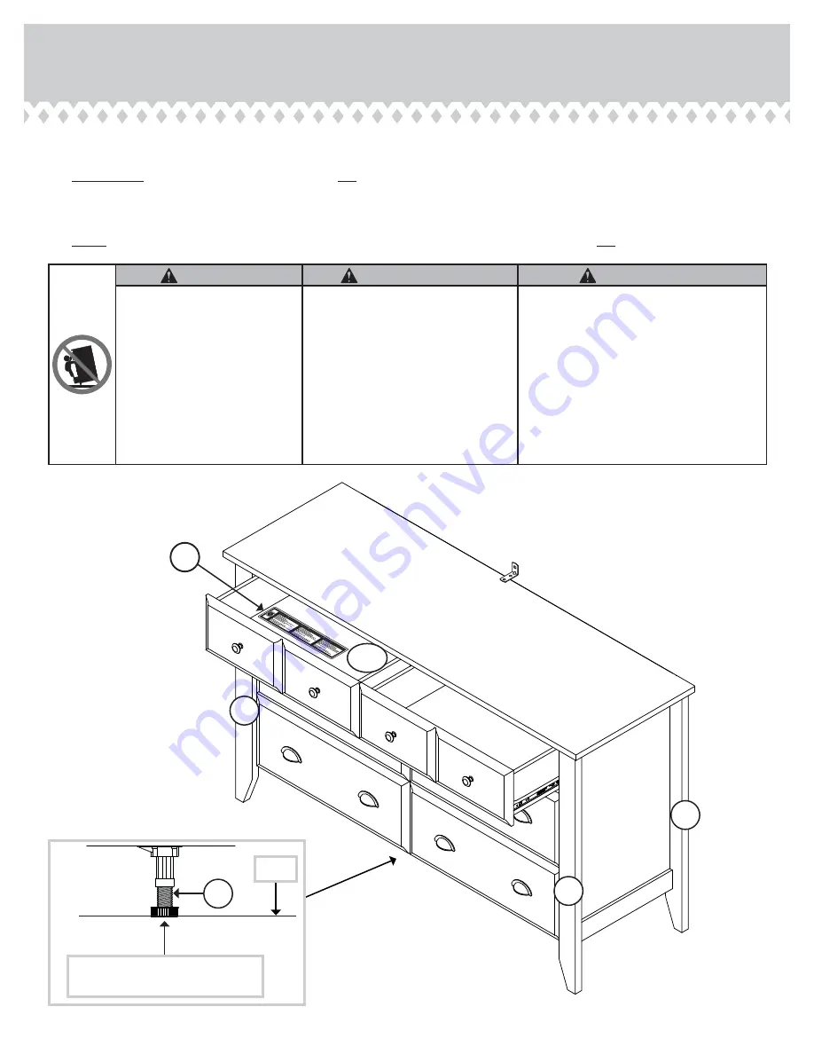 Sauder Shoal Creek 411201 Instruction Booklet Download Page 21