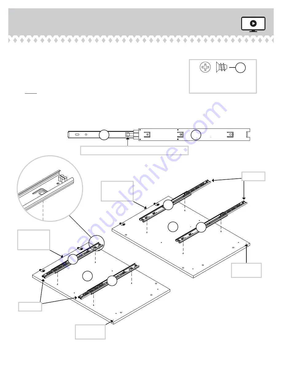 Sauder Via 419609 Manual Download Page 6