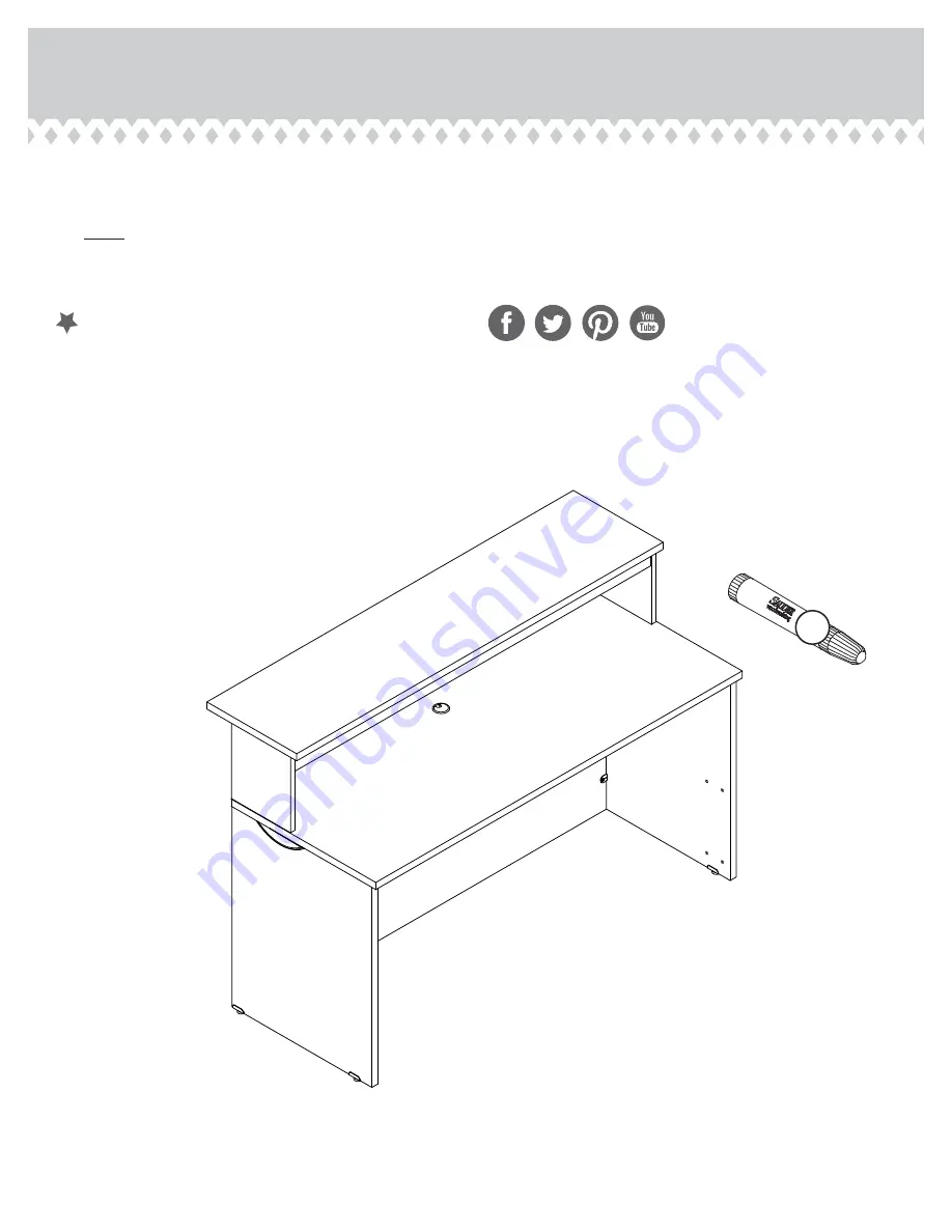 Sauder Via 419641 Instruction Booklet Download Page 13