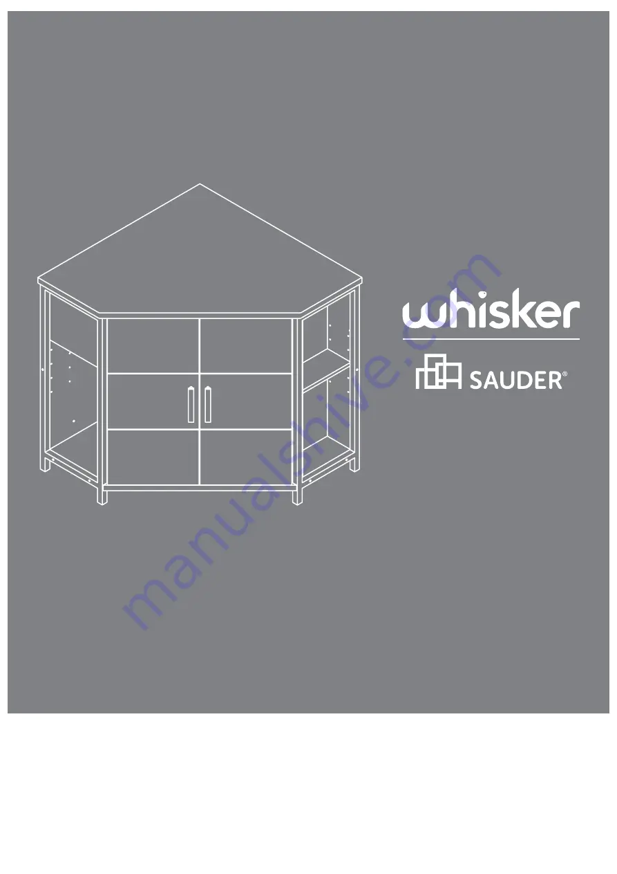 Sauder WHISKER Скачать руководство пользователя страница 1