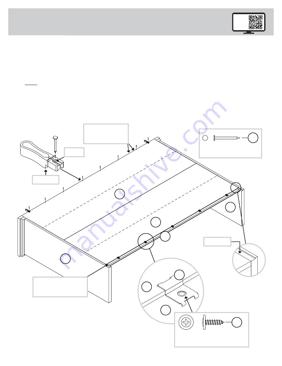 Sauder worksense MASON PEAK Hutch 427809 Скачать руководство пользователя страница 20