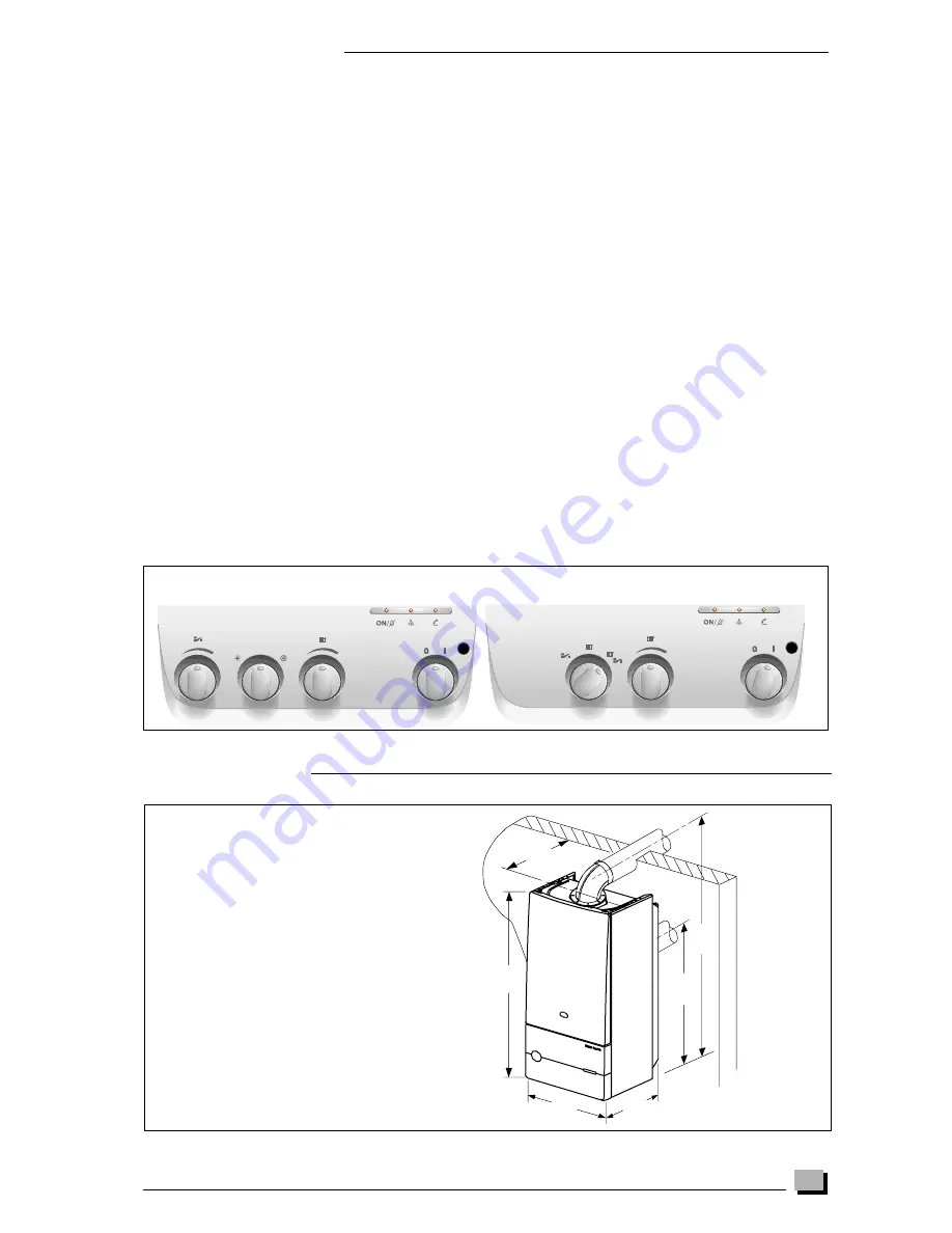 Saunier Duval THEMA F 23 E Installation And Servicing Instructions Download Page 3