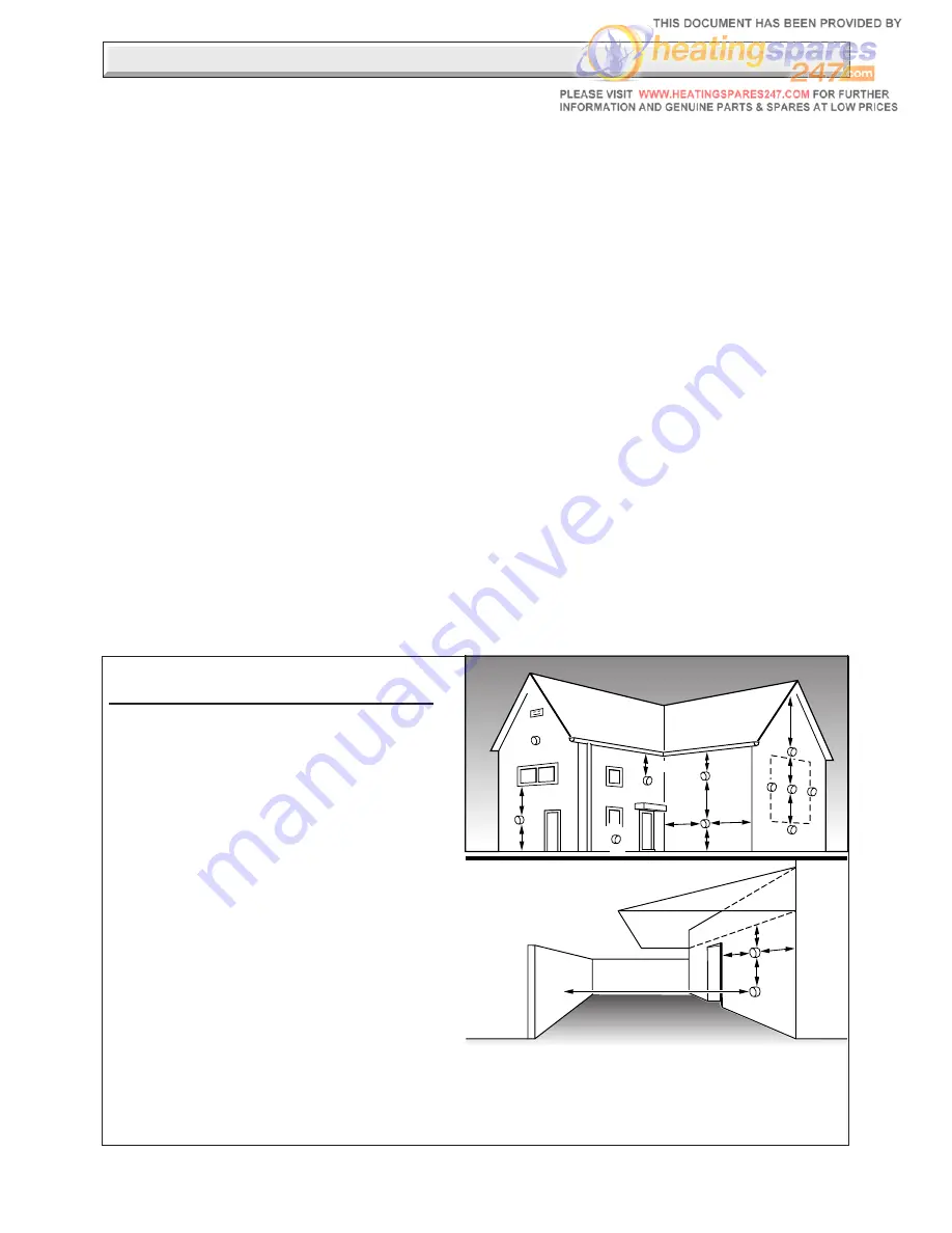 Saunier Duval Themaclassic F30E PLUS Instructions For Use Installation And Servicing Download Page 14