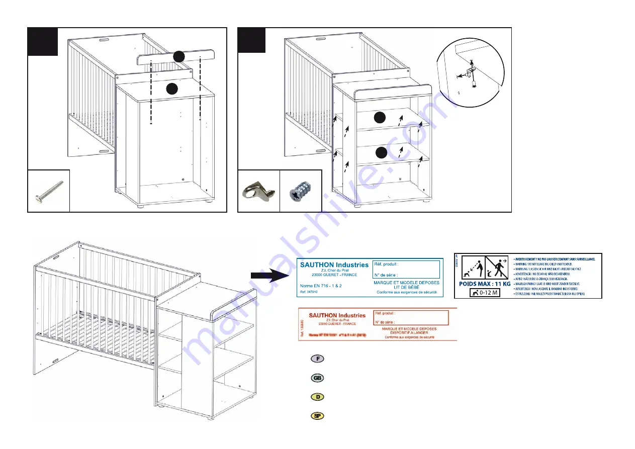 SAUTHON selection FOREST FH101A Manual Download Page 15