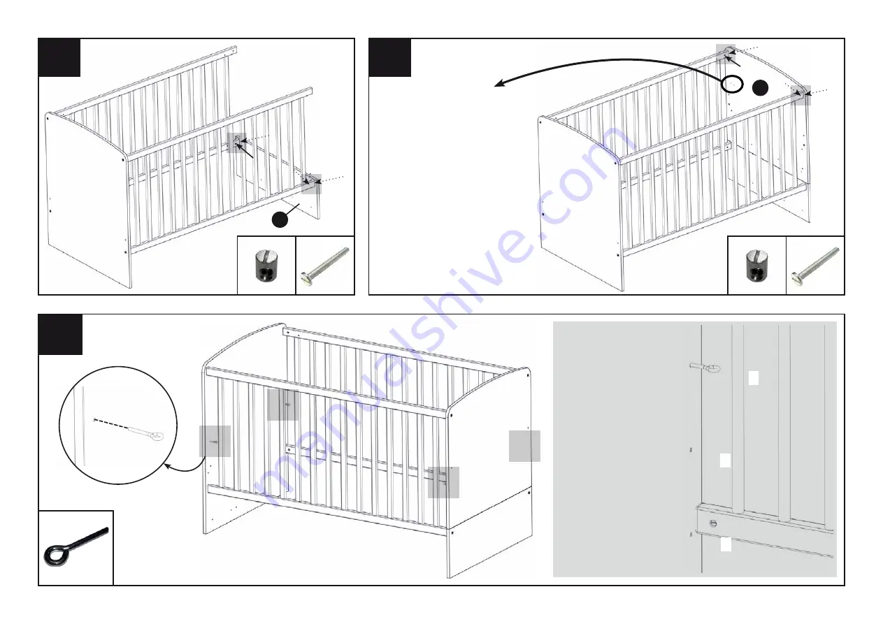 SAUTHON selection LIT LITTLE BIG BED HUGO HU111 Technical Manual Download Page 7