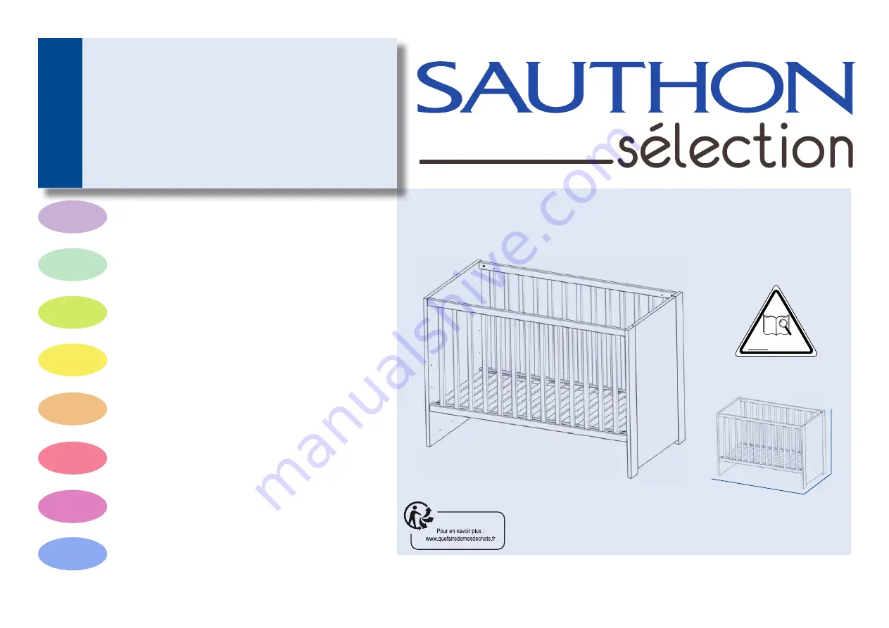 SAUTHON selection PURE BLANC & SILEX GX031A Technical Manual Download Page 1