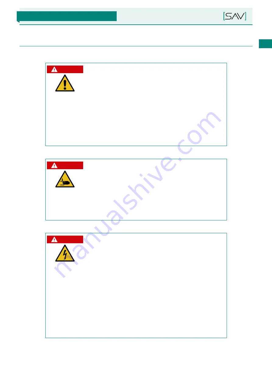 Sav SAV 220.76 Operating Instructions Manual Download Page 35