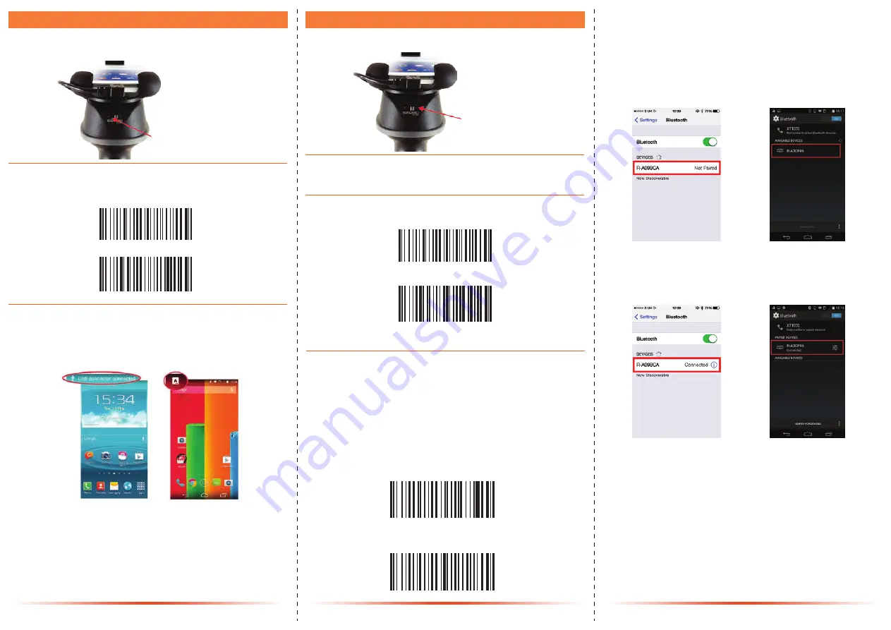 Saveo Scan SAVEO-SCAN-M22D-BH Quick Start Manual Download Page 2