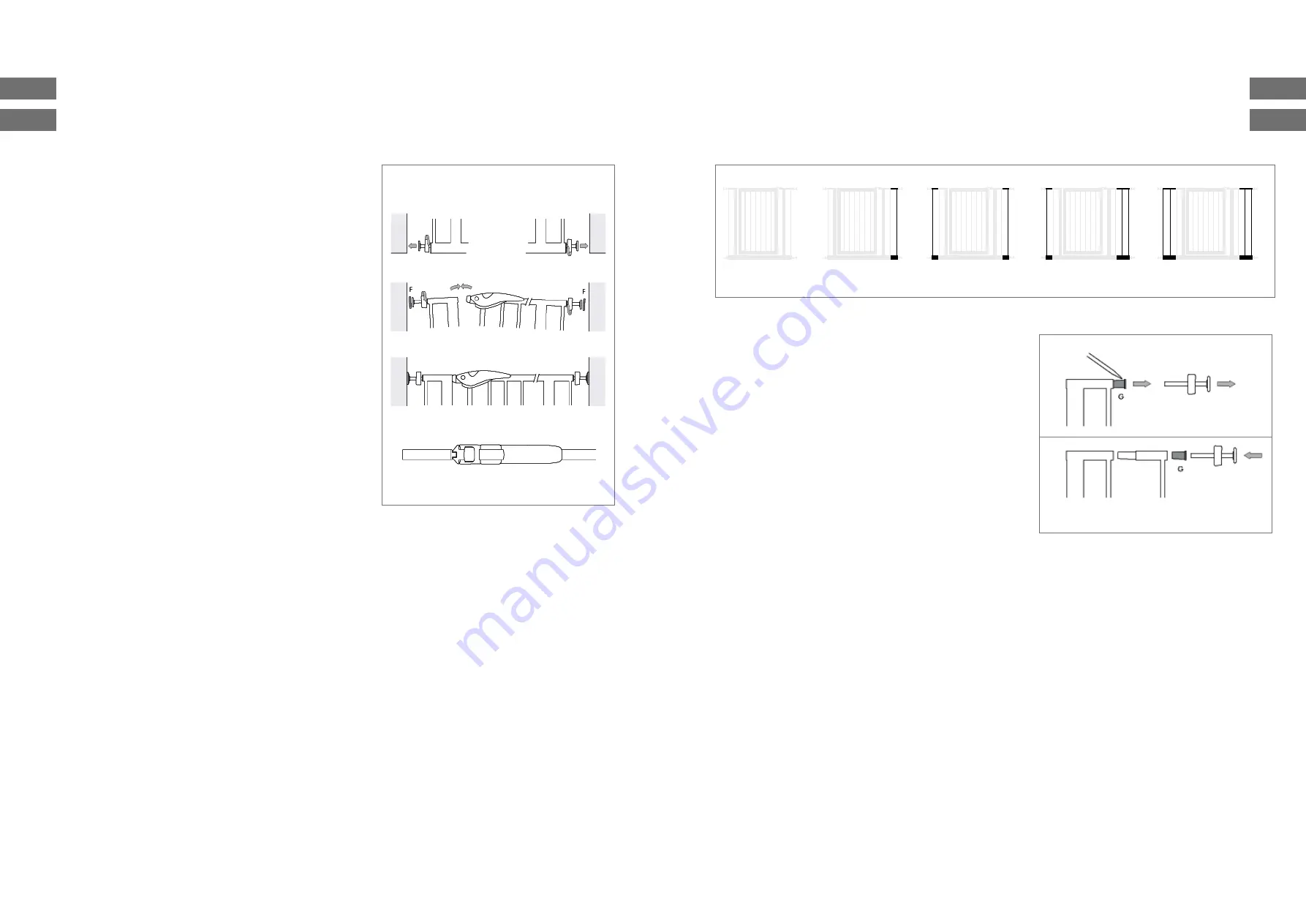 Savic Dog Barrier door Assembly Instructions Manual Download Page 3