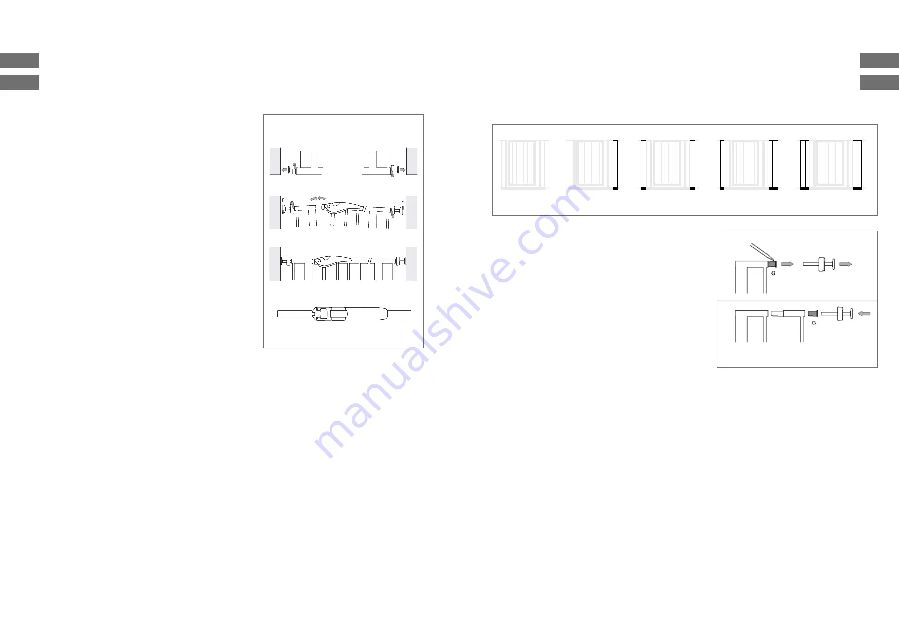 Savic Dog Barrier door Assembly Instructions Manual Download Page 6