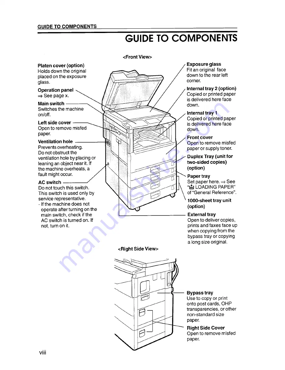 Savin 9920DP Скачать руководство пользователя страница 10