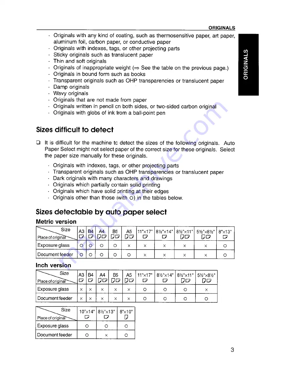 Savin 9920DP Copy Reference Manual Download Page 19