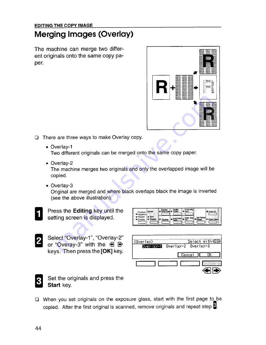 Savin 9920DP Copy Reference Manual Download Page 60