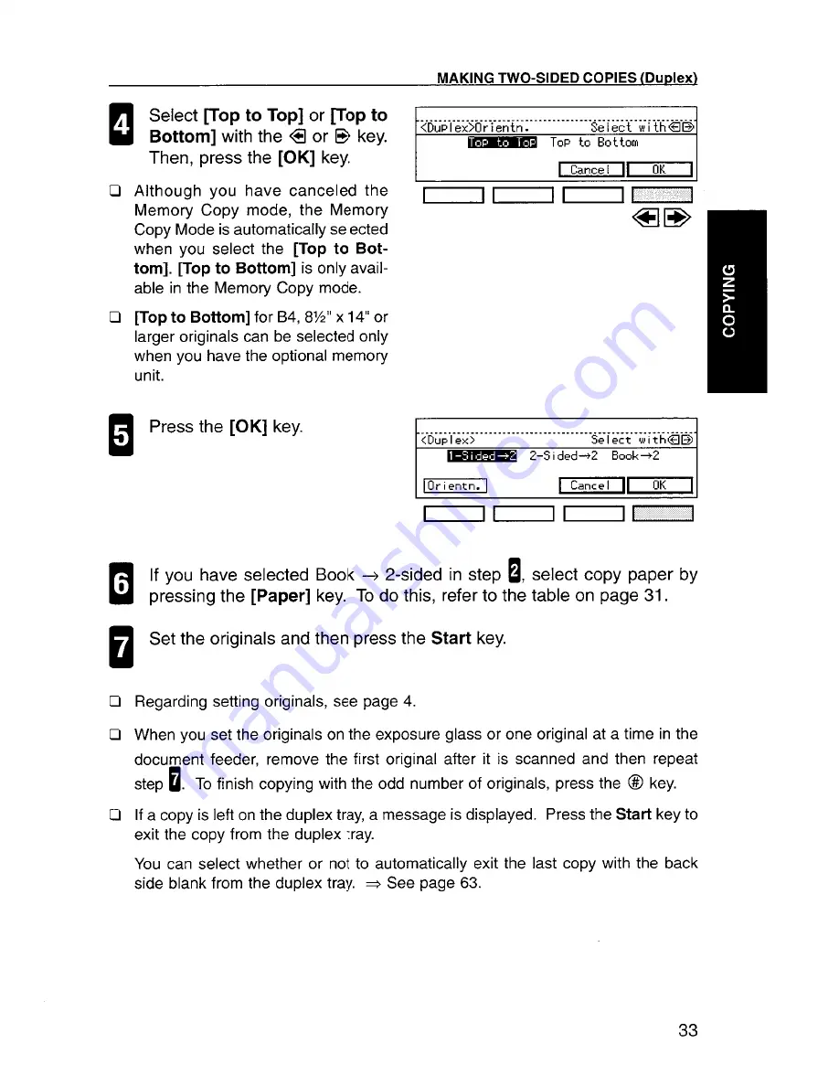 Savin 9920DP Copy Reference Manual Download Page 139