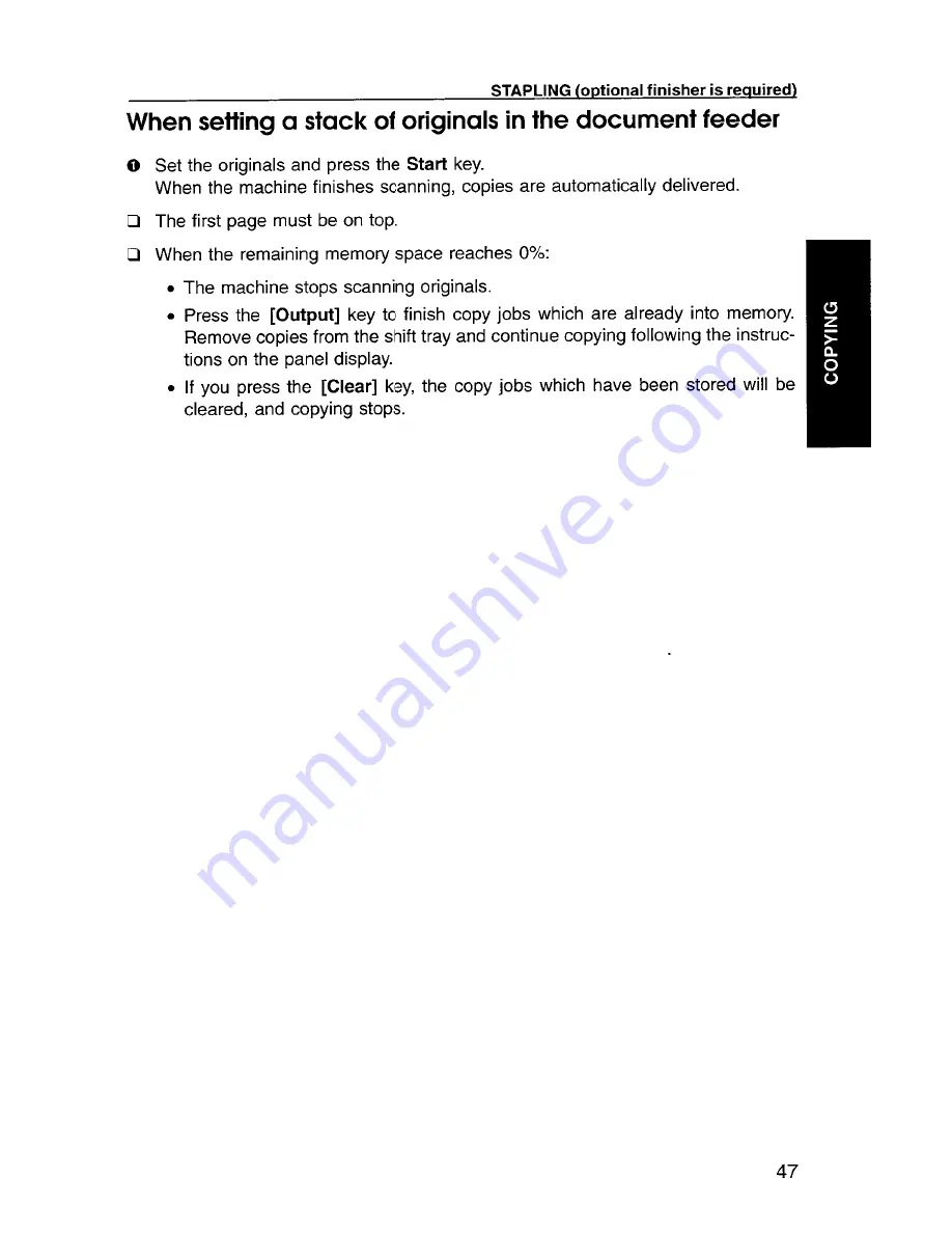 Savin 9920DP Copy Reference Manual Download Page 153