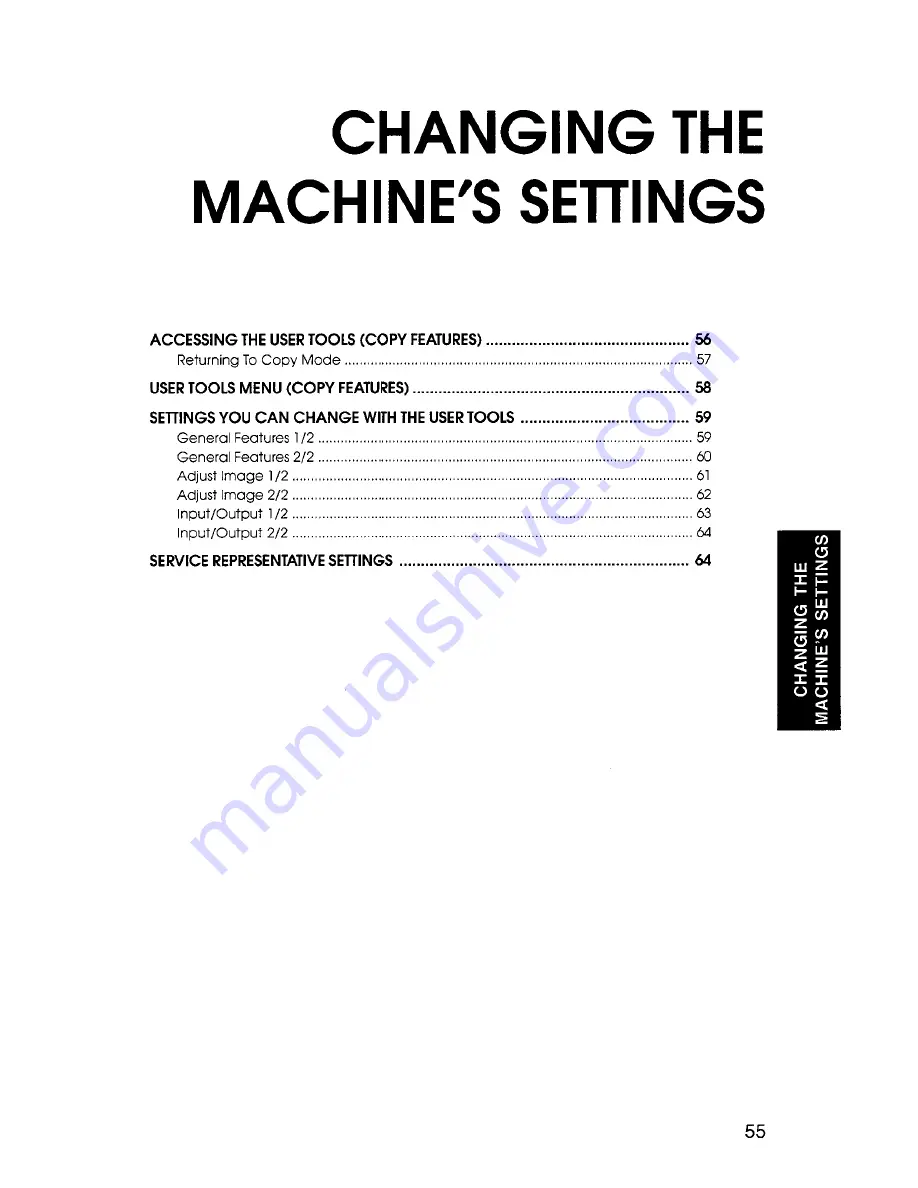 Savin 9920DP Copy Reference Manual Download Page 161