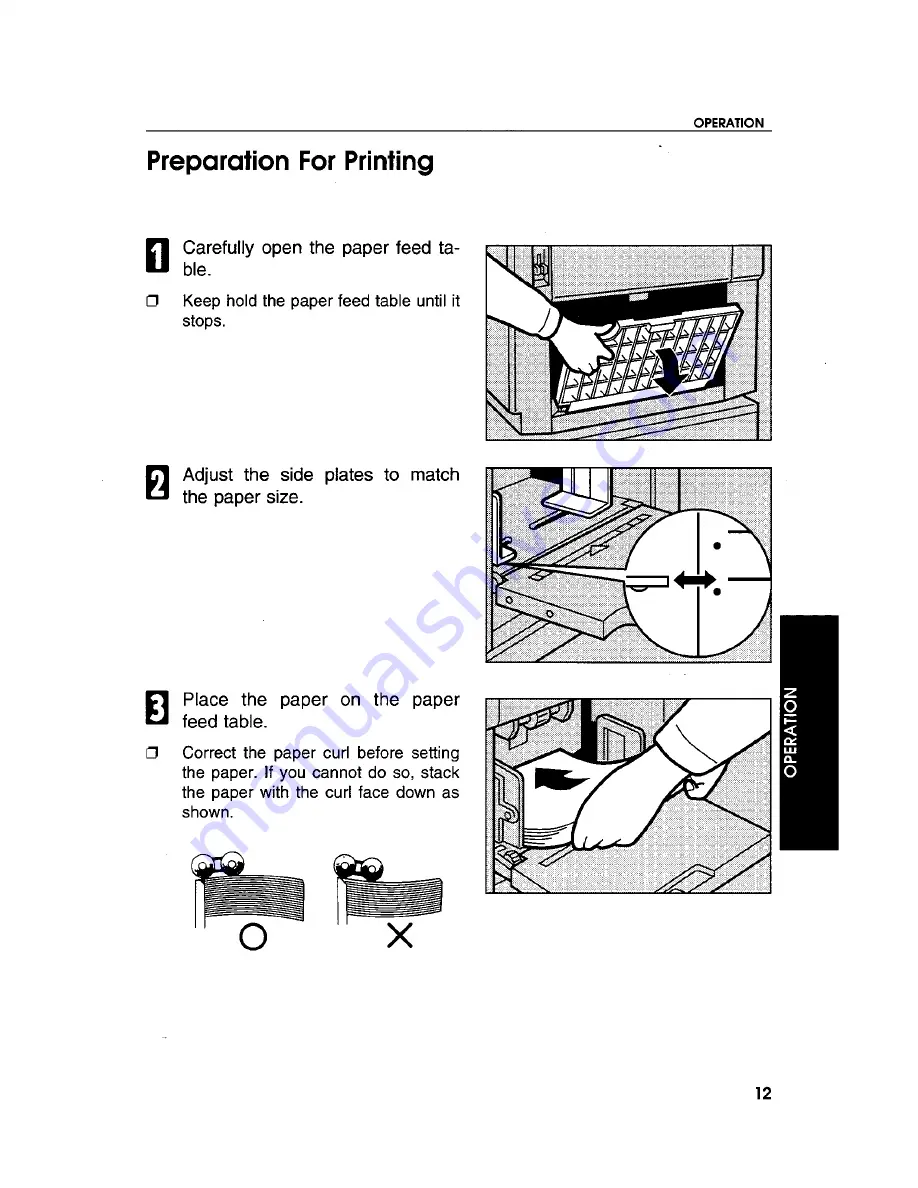 Savin Copier 3250DNP Operating Instructions Manual Download Page 21