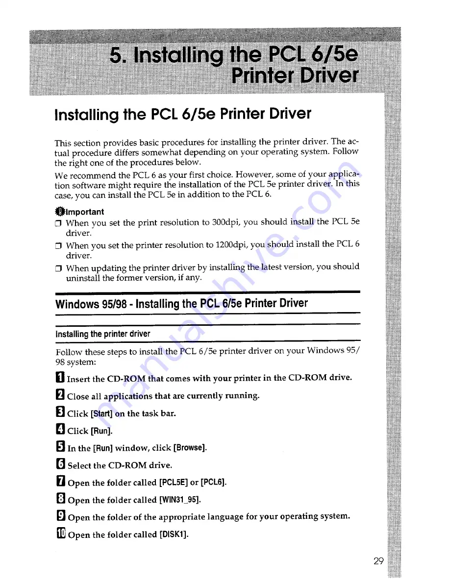 Savin SLP14 Operator'S Manual Download Page 41