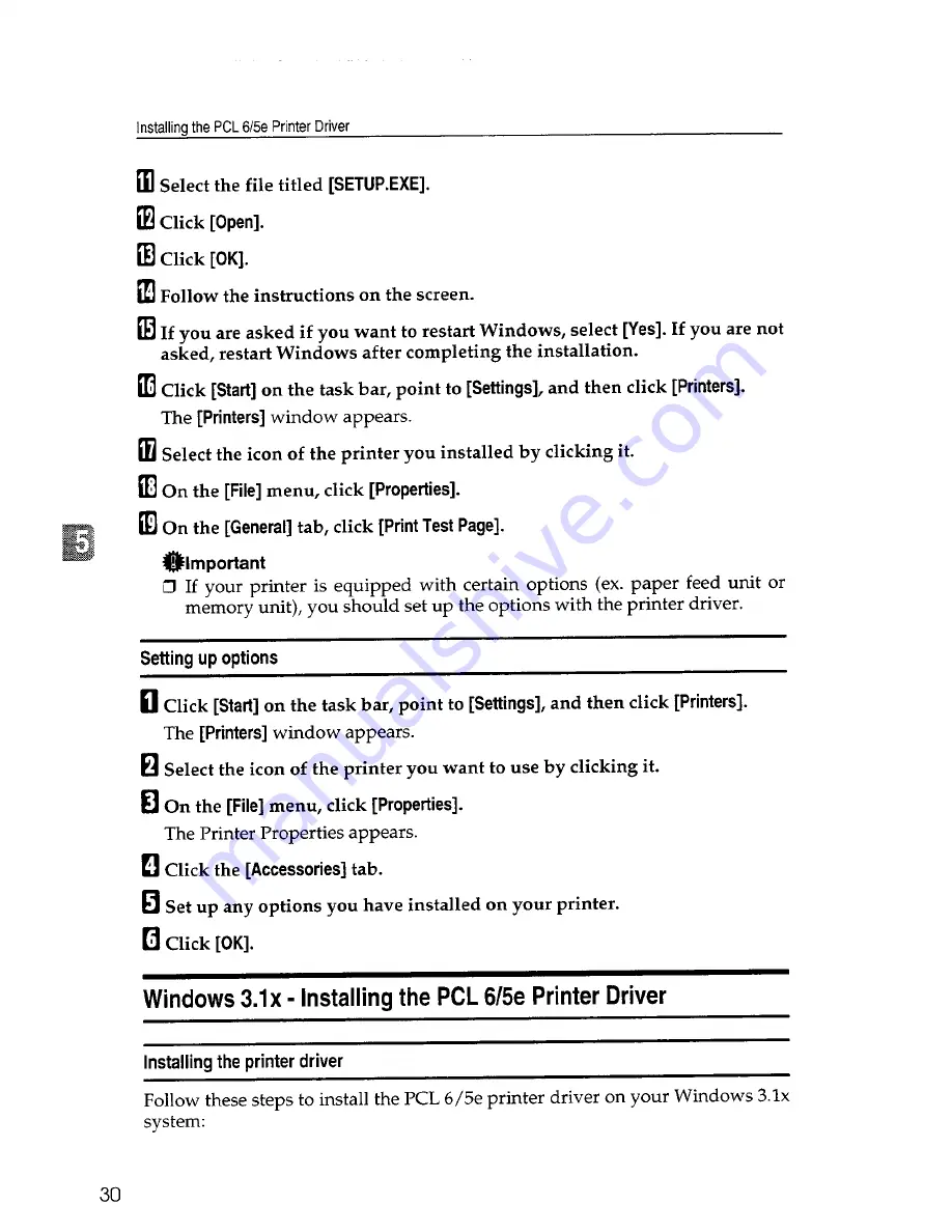 Savin SLP14 Operator'S Manual Download Page 42