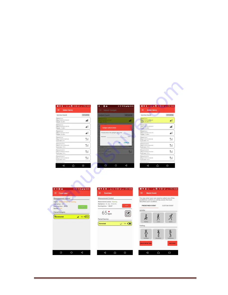 SAVING Savvy ECG User Manual Download Page 18